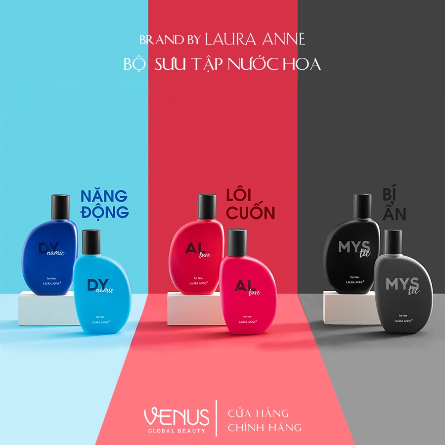 Nước hoa Nữ Laura Anne Dynamic 50ml Chính Hãng