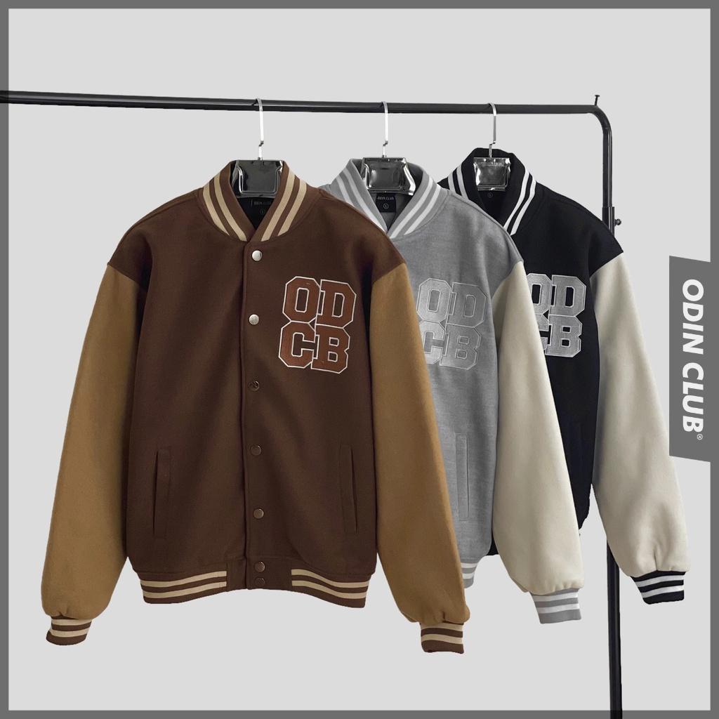 Áo khoác Varsity ODIN CLUB Original, Áo khoác form rộng nam nữ ODIN, Local Brand ODIN CLUB