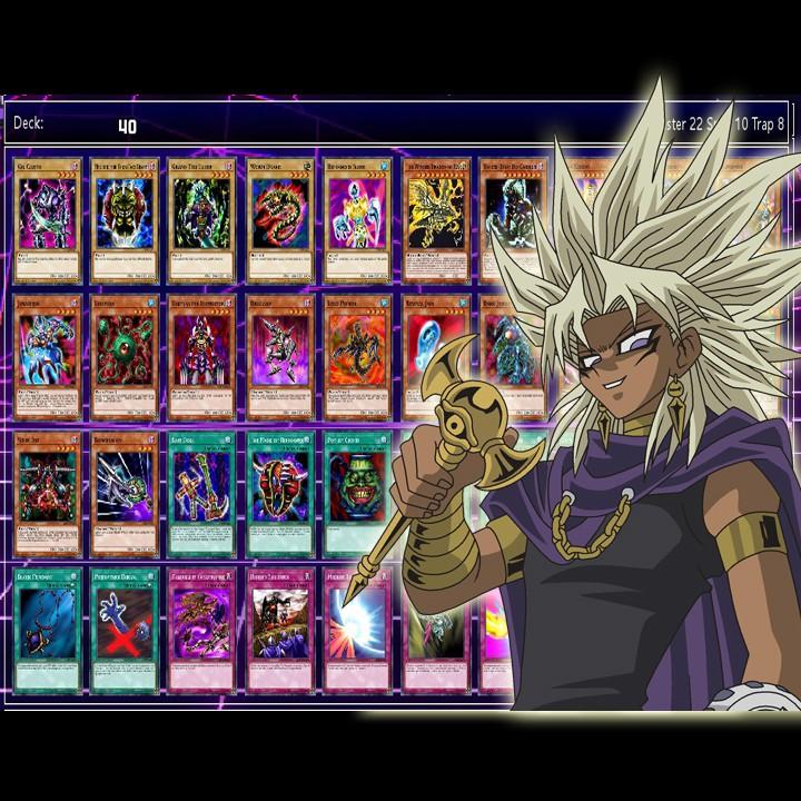 Bài Yugioh ️️ Thẻ bài Yugioh Marik Ishtar deck 40 lá