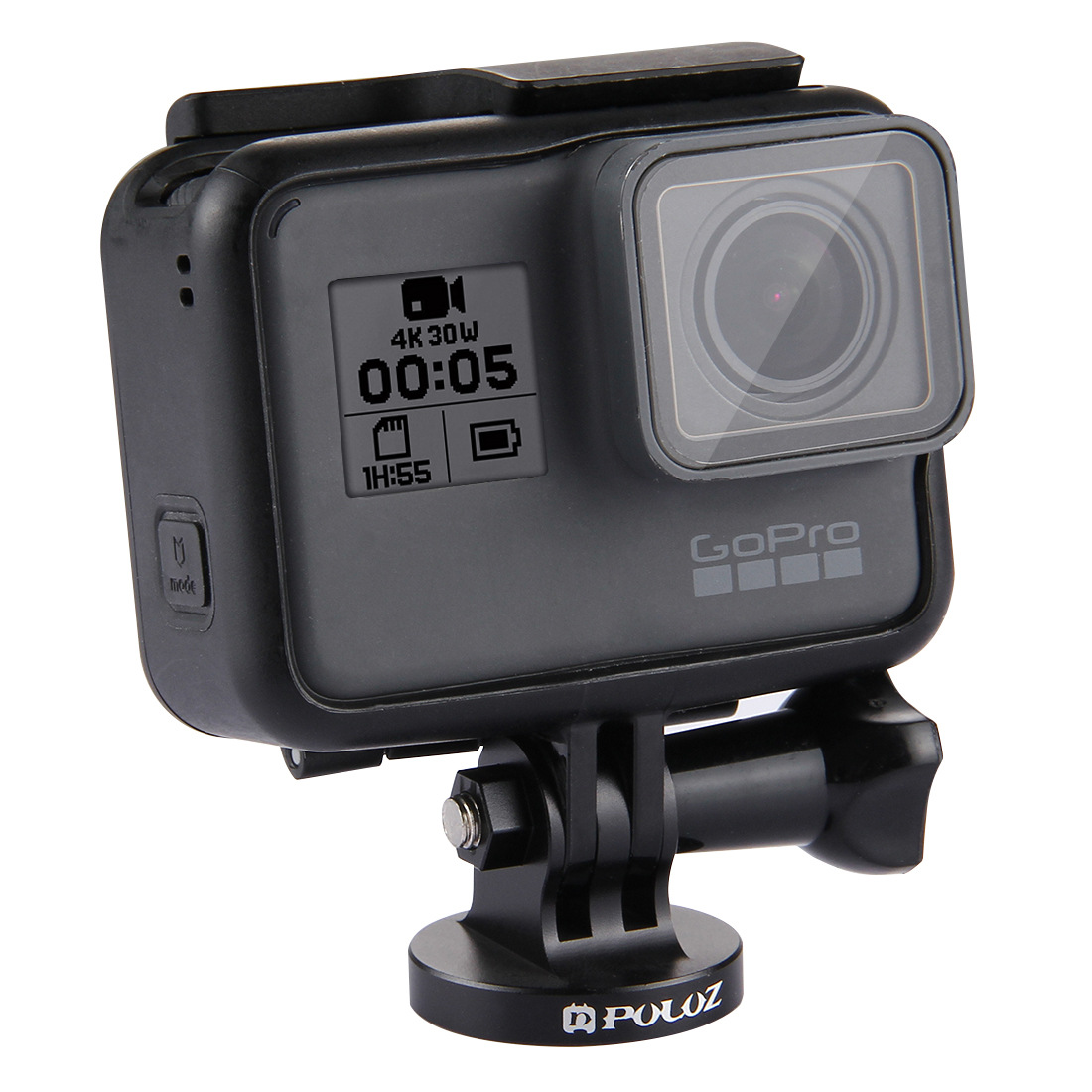 Mount chuyển Tripod sang Gopro CNC Puluz - Hàng chính hãng