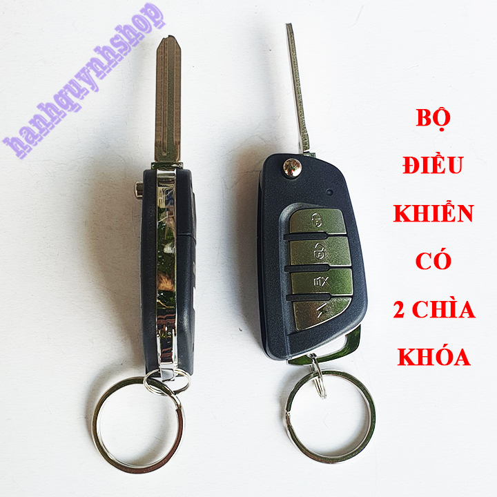 Bộ điều khiển cửa ô tô khóa, mở cửa từ xa 12V hoặc 24V