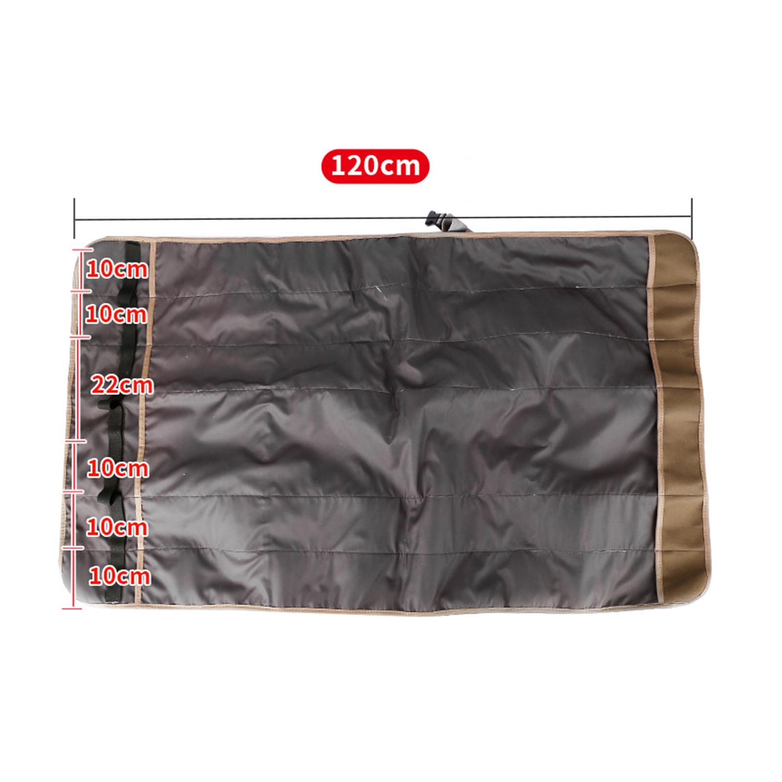 Fishing Rods Bag Travel Carry Case Nylon Waterproof Carrier Bag Outdoor Protection Bag Adjustable Strap Portable Fishing Tackle Storage Case