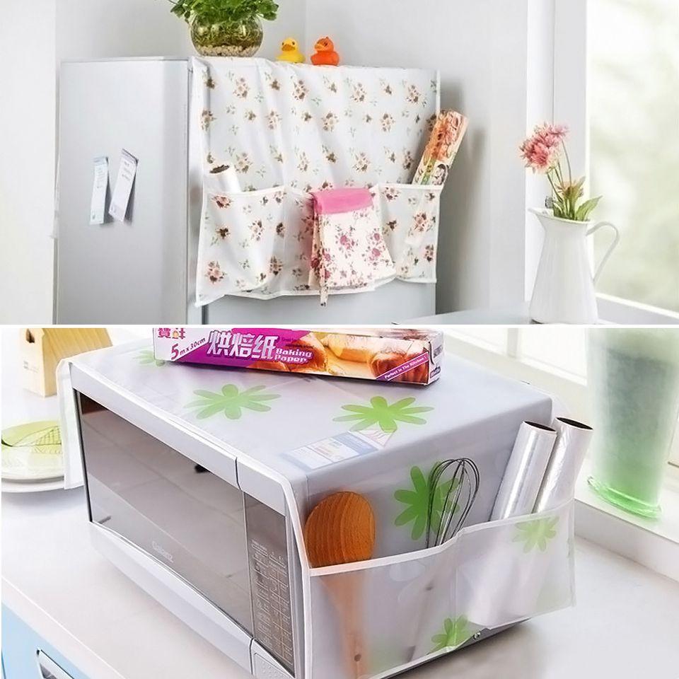 Tấm phủ tủ lạnh và lò vi sóng tiện dụng tránh mọi bụi bẩn