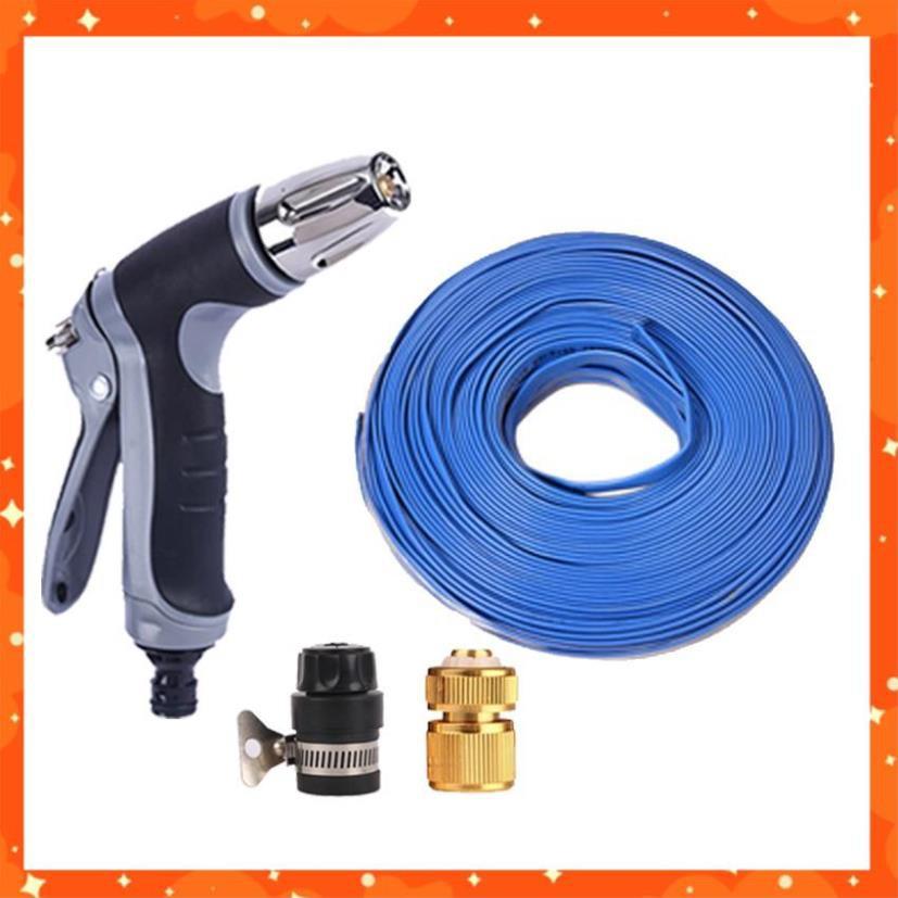 Bộ dây và vòi xịt tăng áp rửa xe tưới cây 15M 206817