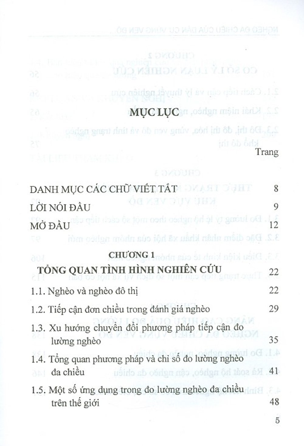 Nghèo Đa Chiều Của Dân Cư Vùng Ven Đô Trong Quá Trình Đô Thị Hóa (Sách Chuyên Khảo)