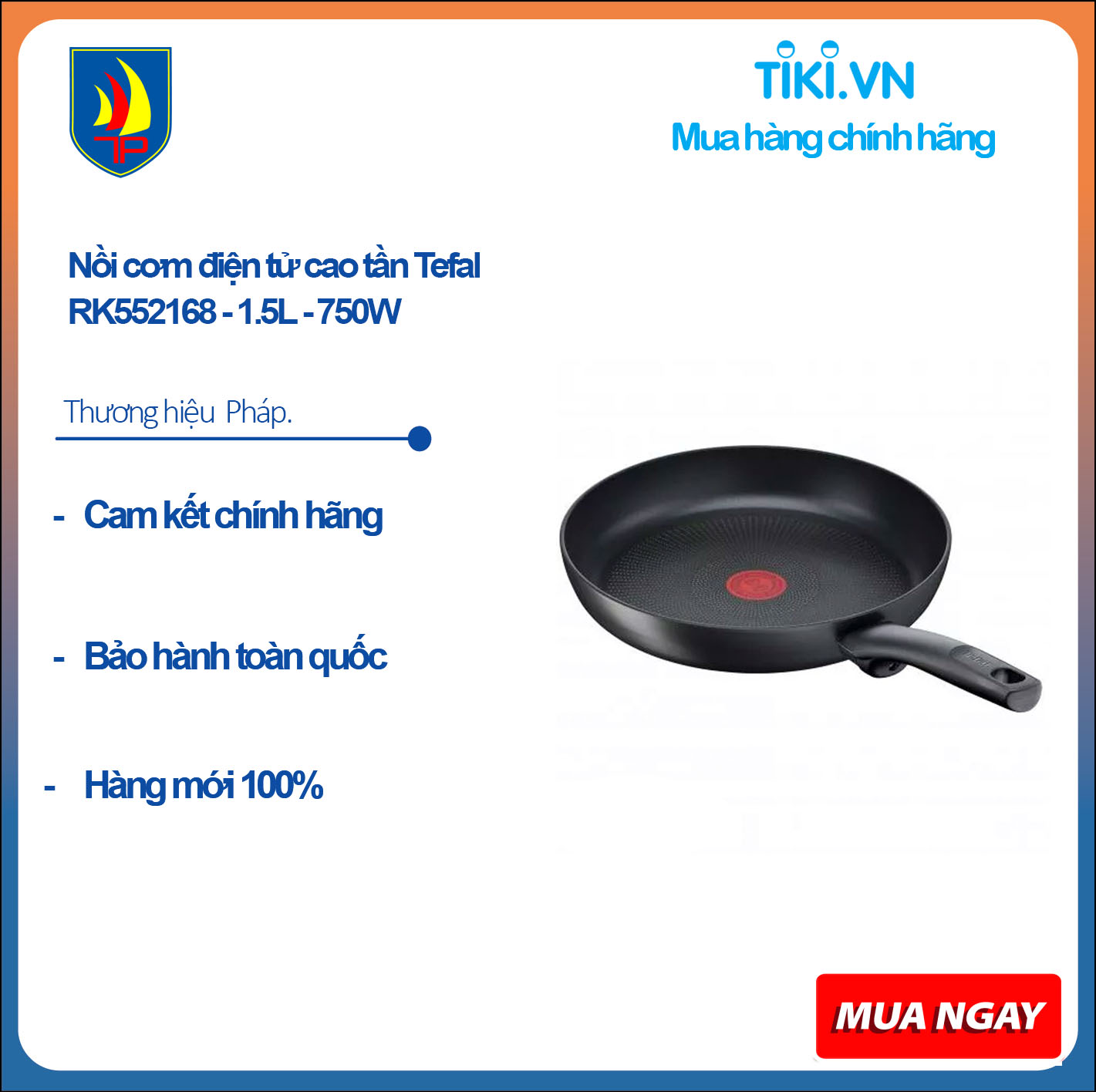 Chảo chiên Tefal Ultimate 20cm (G2680272)