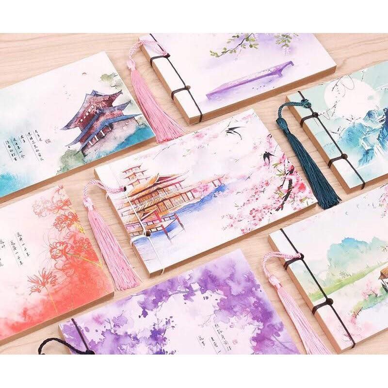 Sổ tay cổ trang, loại nhỏ hàng đẹp
