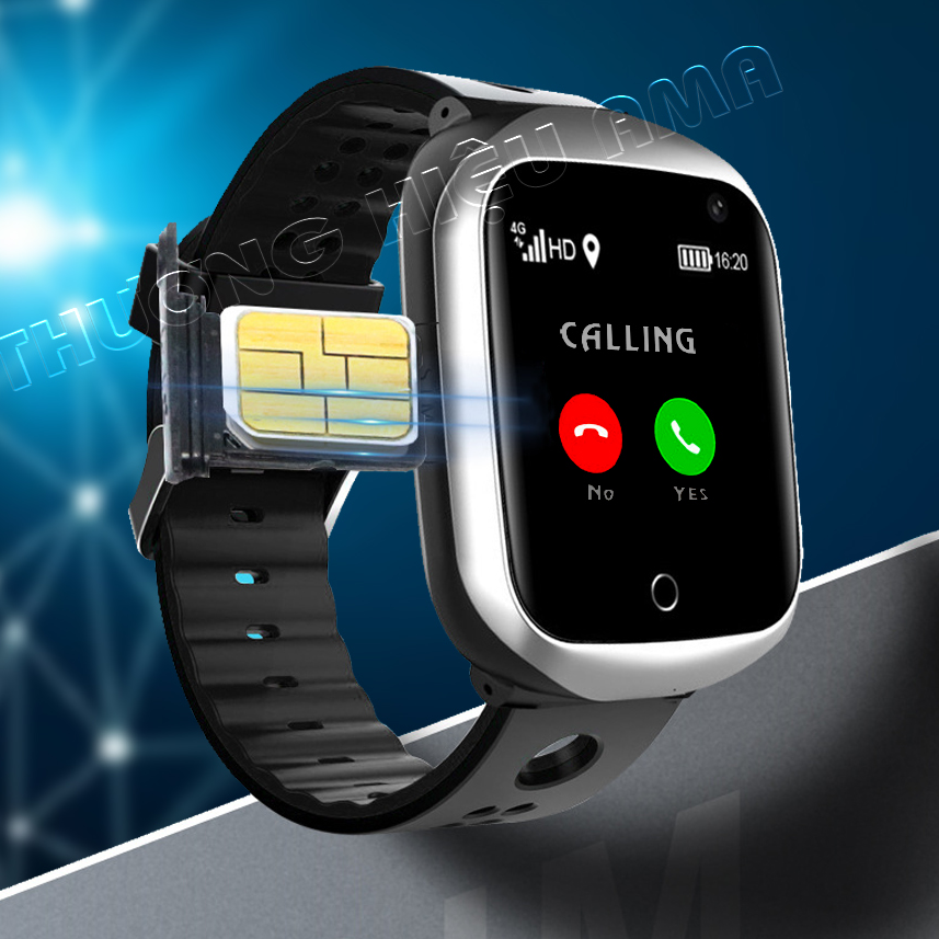 Đồng Hồ Thông Minh Định Vị GPS Chống nước | Nam Nữ | Gắn Sim 4G độc lập Model AMA Watch FA66 dành cho Trẻ em Học sinh Sinh viên Người lớn Hàng nhập khẩu