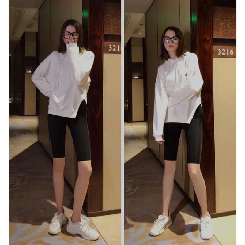 Quần ngố legging nữ 3 màu