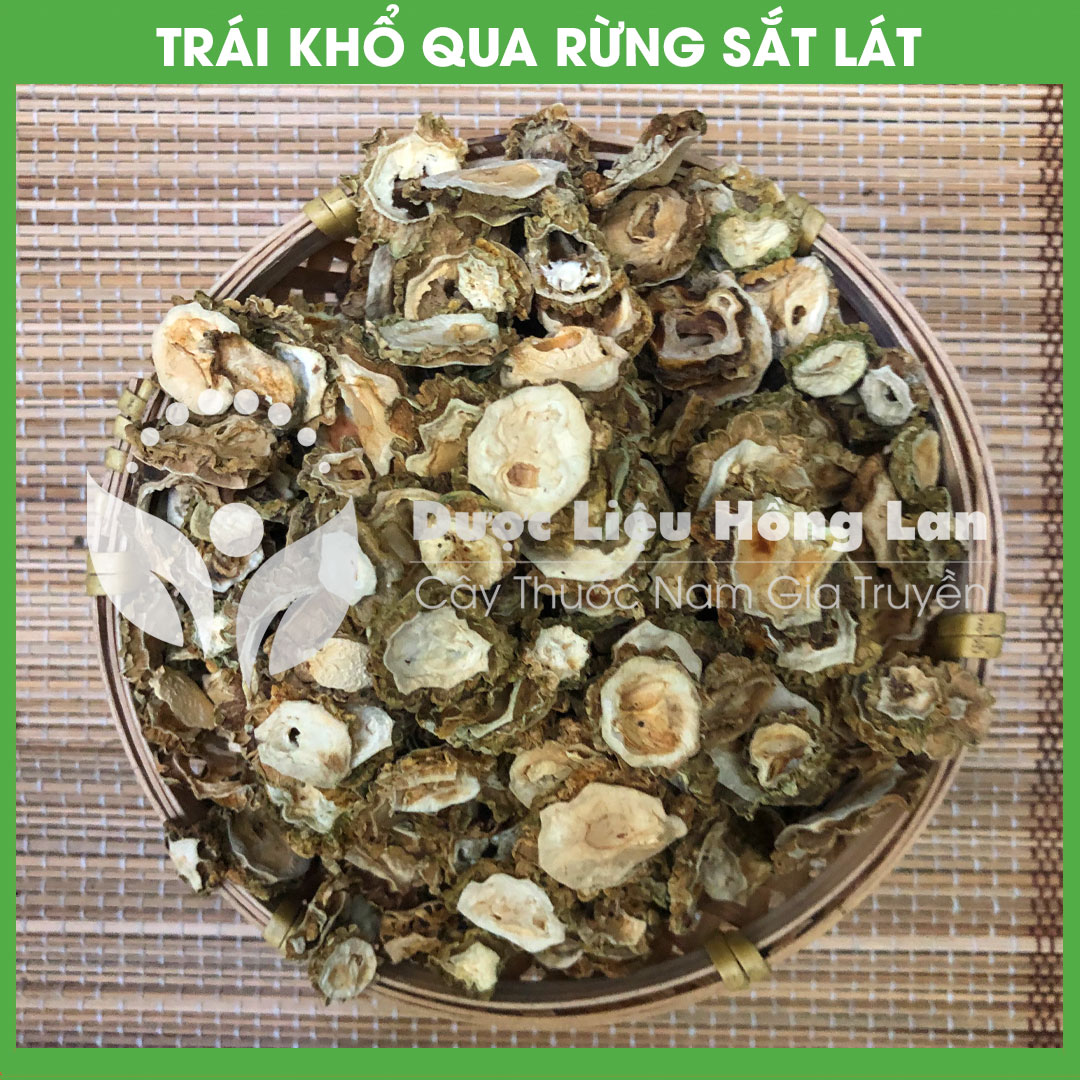 1kg Trái Khổ Qua Rừng sắt lát khô sạch