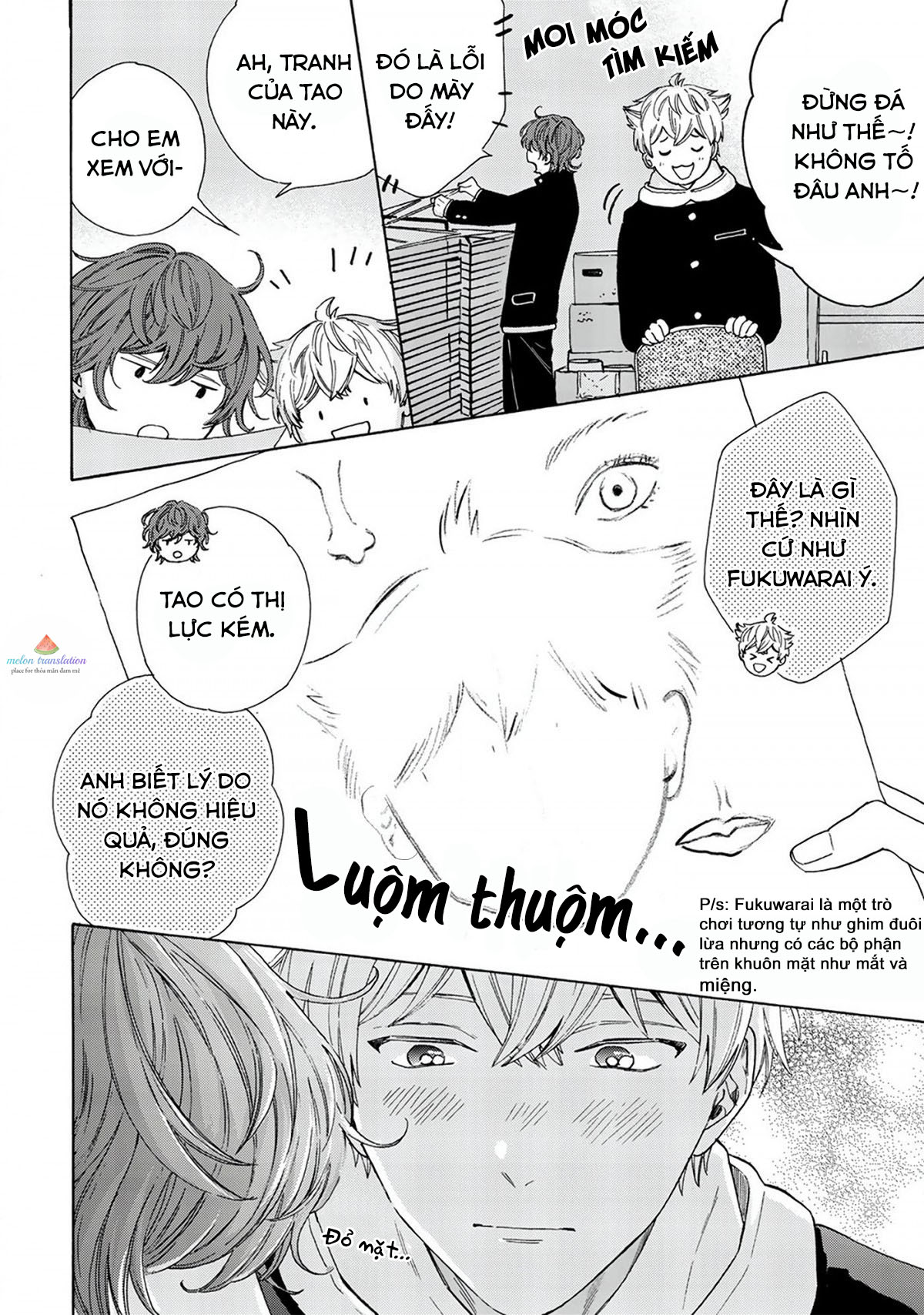 ngôi sao hạng nhất được vẽ bằng nụ hôn chapter 2 25