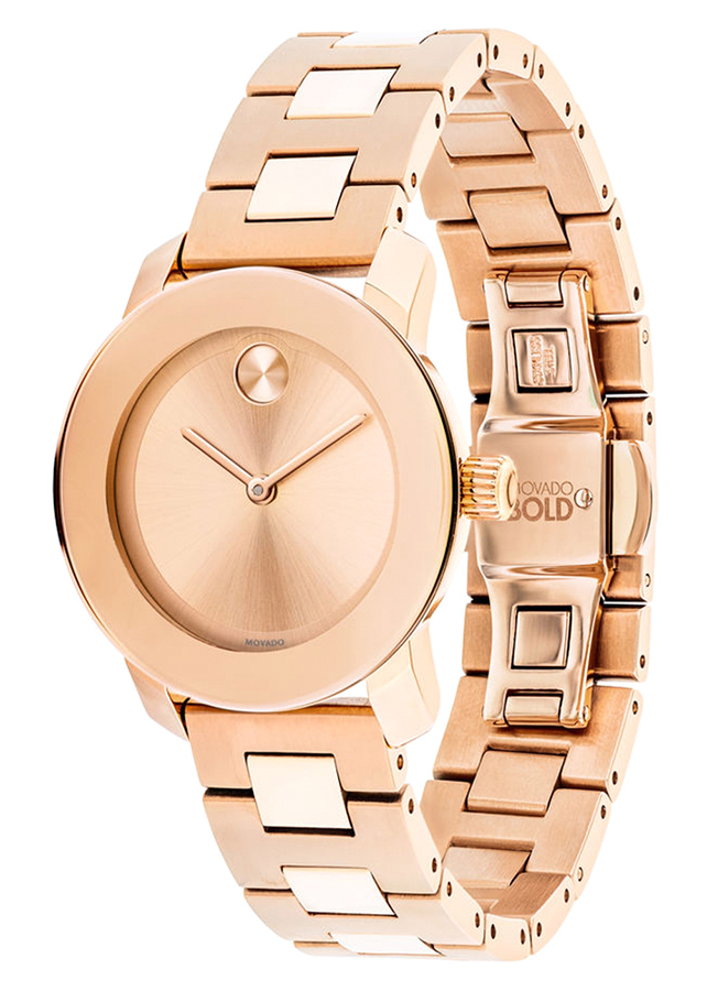 Đồng Hồ Nữ Dây Kim Loại Movado 3600435 (30mm) - Vàng Hồng