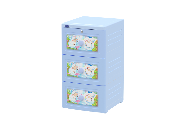 Tủ Nhựa Duy Tân TANO 3 Ngăn