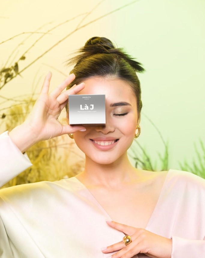 Kem dưỡng ẩm Là J Beauty Hit - PROJECT V - Kem từ tế bào gốc thực vật, Phục hồi trẻ hóa, Làn da sáng khoẻ (50ml) - Xuất xứ Thụy Sĩ, Hàng Chính Hãng