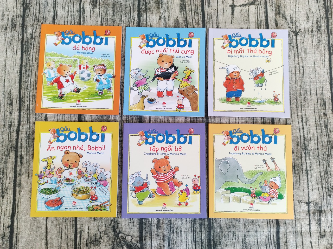 Combo 11 cuốn Gấu Bobbi
