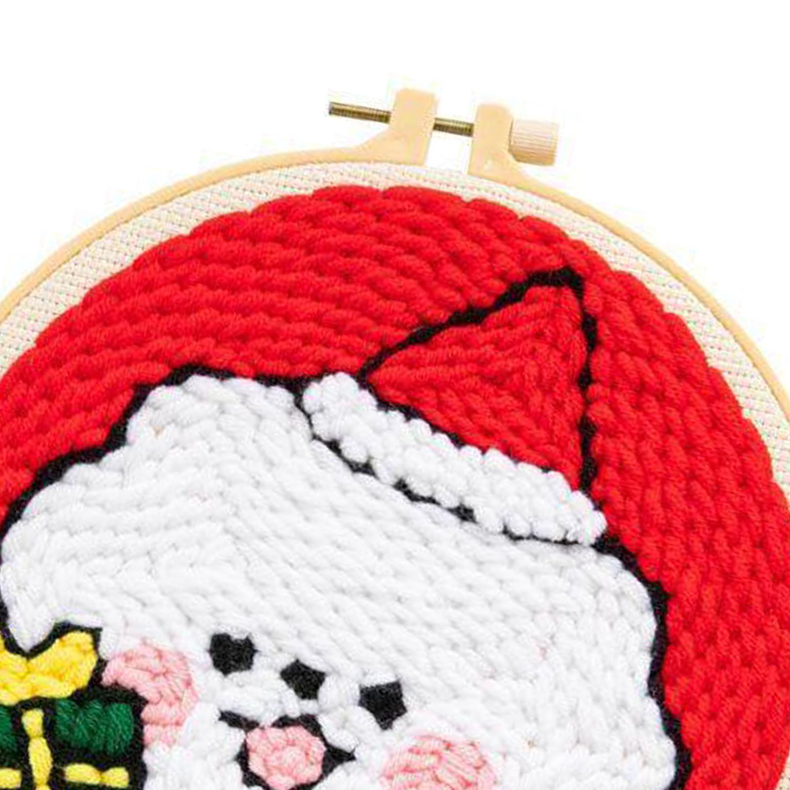 2 Set Embroidery Needle Kit Set Craft Tool Thread Punch Knitting Tools