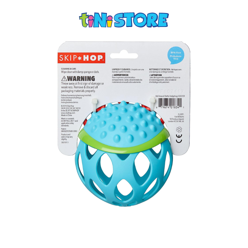 tiNiStore-Đồ chơi lục lạc hình chú nhím dễ thương Skip Hop 303101