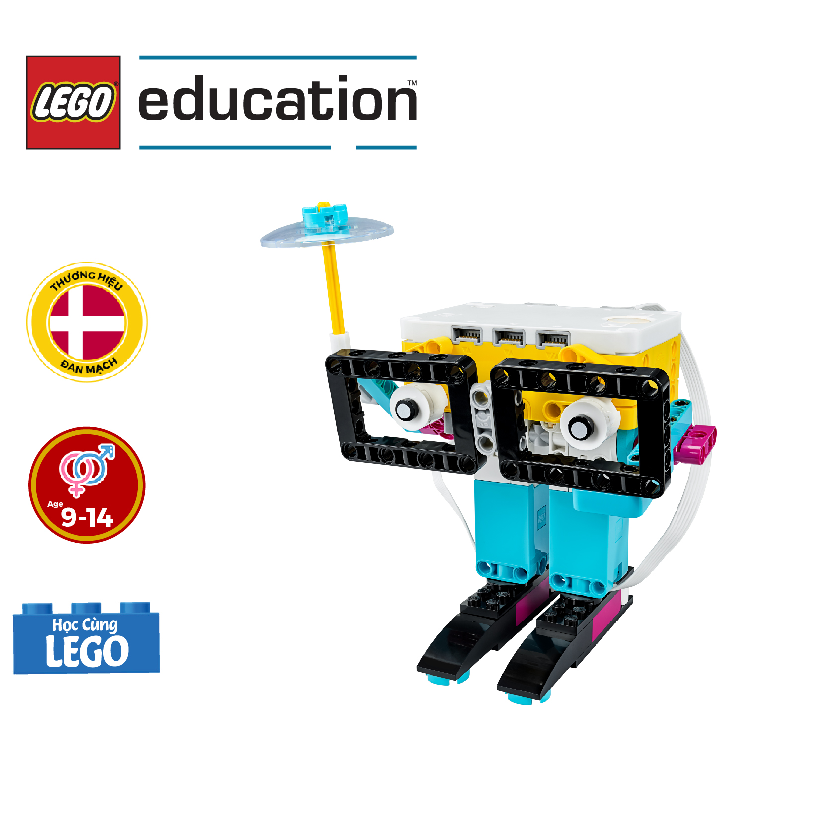 Đồ Chơi LEGO EDUCATION Bộ Kỹ Sư Robot Spike Prime Cơ Bản 45678