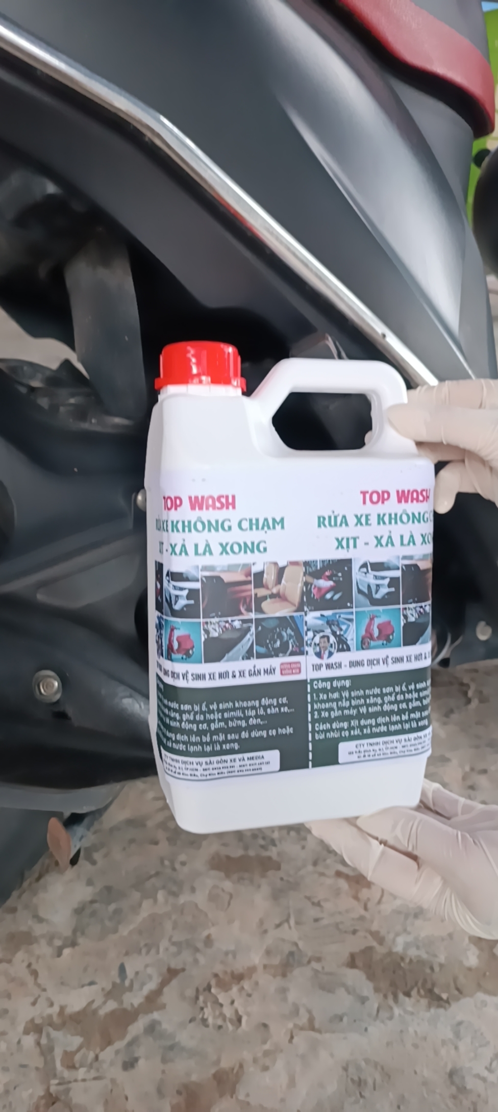 2L Dung Dịch Rửa Xe Không Chạm