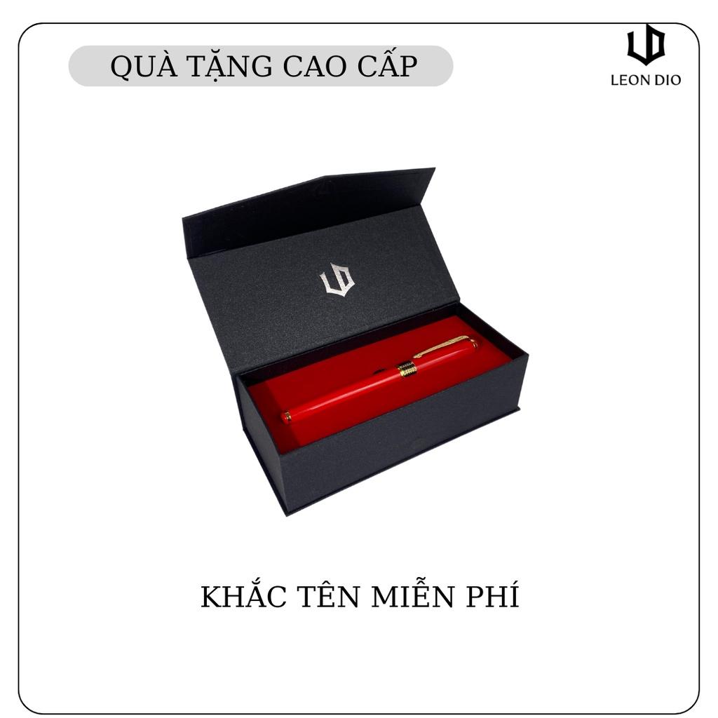 Bút Ký Tên, Viết Kí Dạ Bi Khắc Chữ Theo Yêu Cầu Primal Hive Red LD041R - Ngòi 0.5mm, Quà Tặng Cao Cấp Cho Sếp