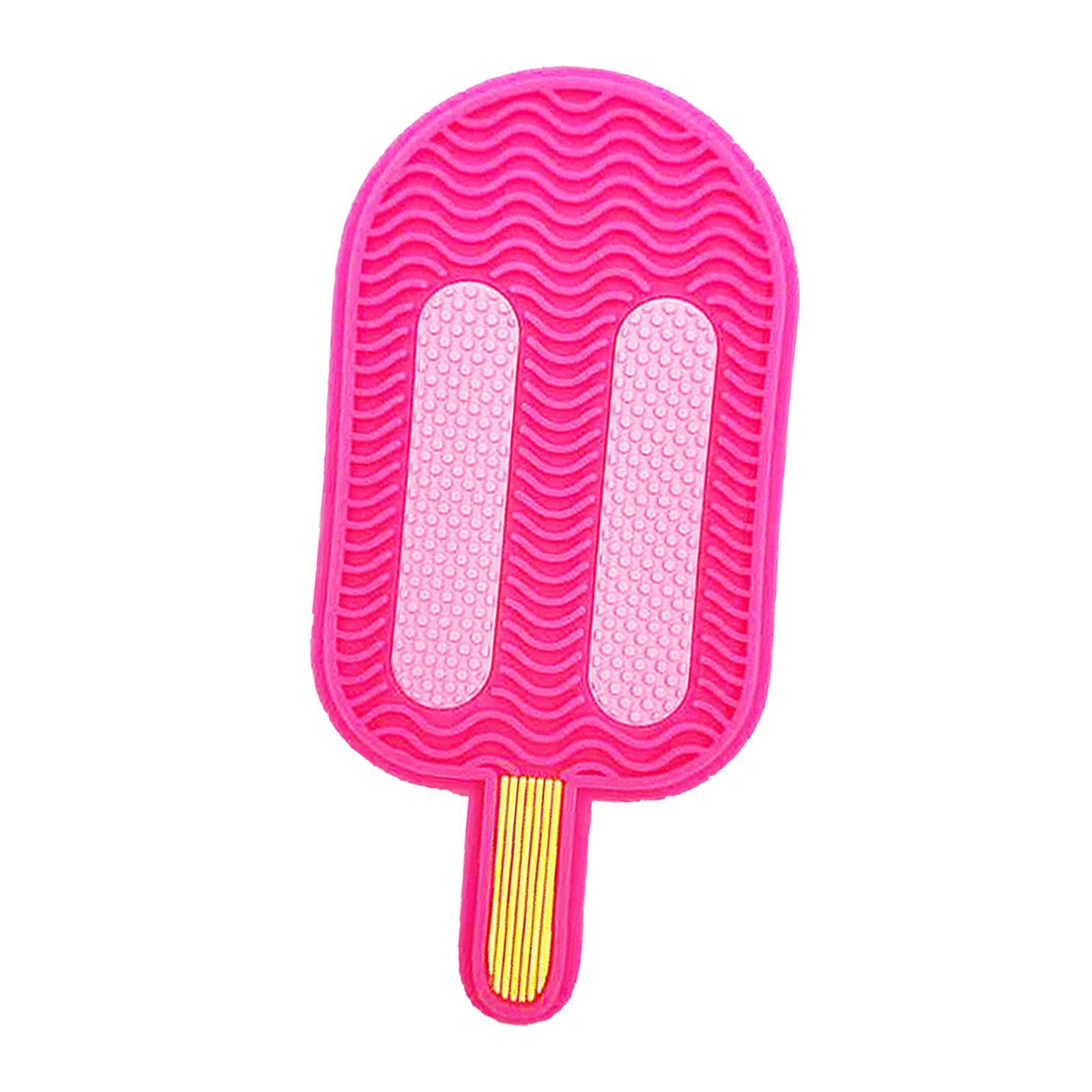 Dog Cat Pet Lick Food Mat Training Toy Slow Feeder Feeding Licking Pad Ice Cream