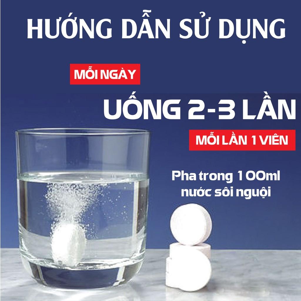 Combo 2 Tuýp Viên sủi bù nước và điện giải Oresol Pluz