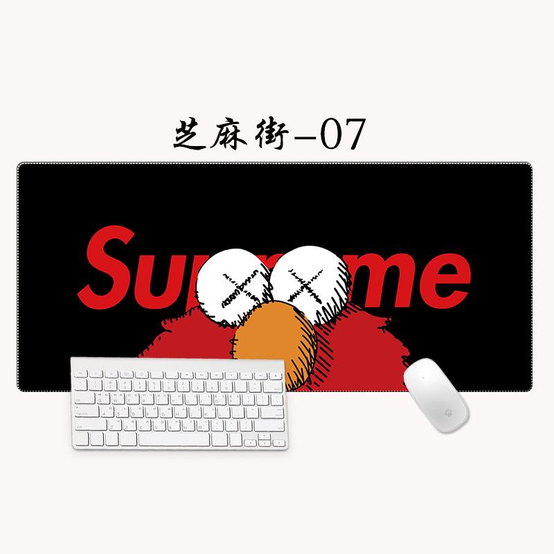 Phong cách mới nhất phổ biến Sesame Street miếng lót chuột miếng lót chuột bàn phím máy tính trò chơi miếng lót bàn làm việc sáng tạo DIY