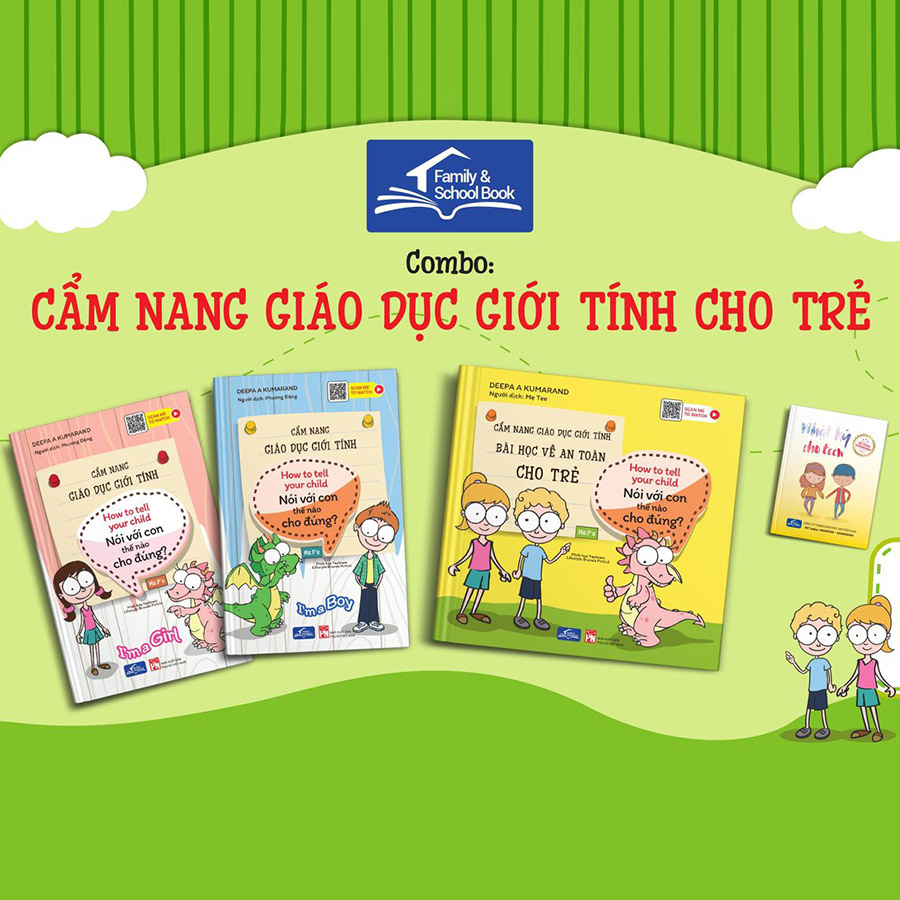 Combo 3 Cuốn: Cẩm Nang Giáo Dục Giới Tính  - Nói Với Con Thế Nào Cho Đúng (Tặng Kèm Sổ Tay “ Nhật Ký Cho Teen”)