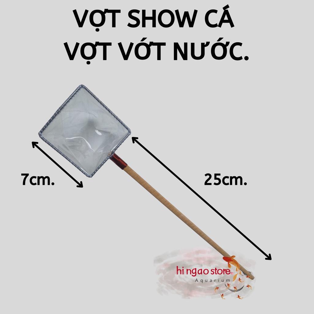 Vợt show cá, vợt nước, chống sock nước cá cảnh - Phụ kiện cá cảnh - Hingaostore.