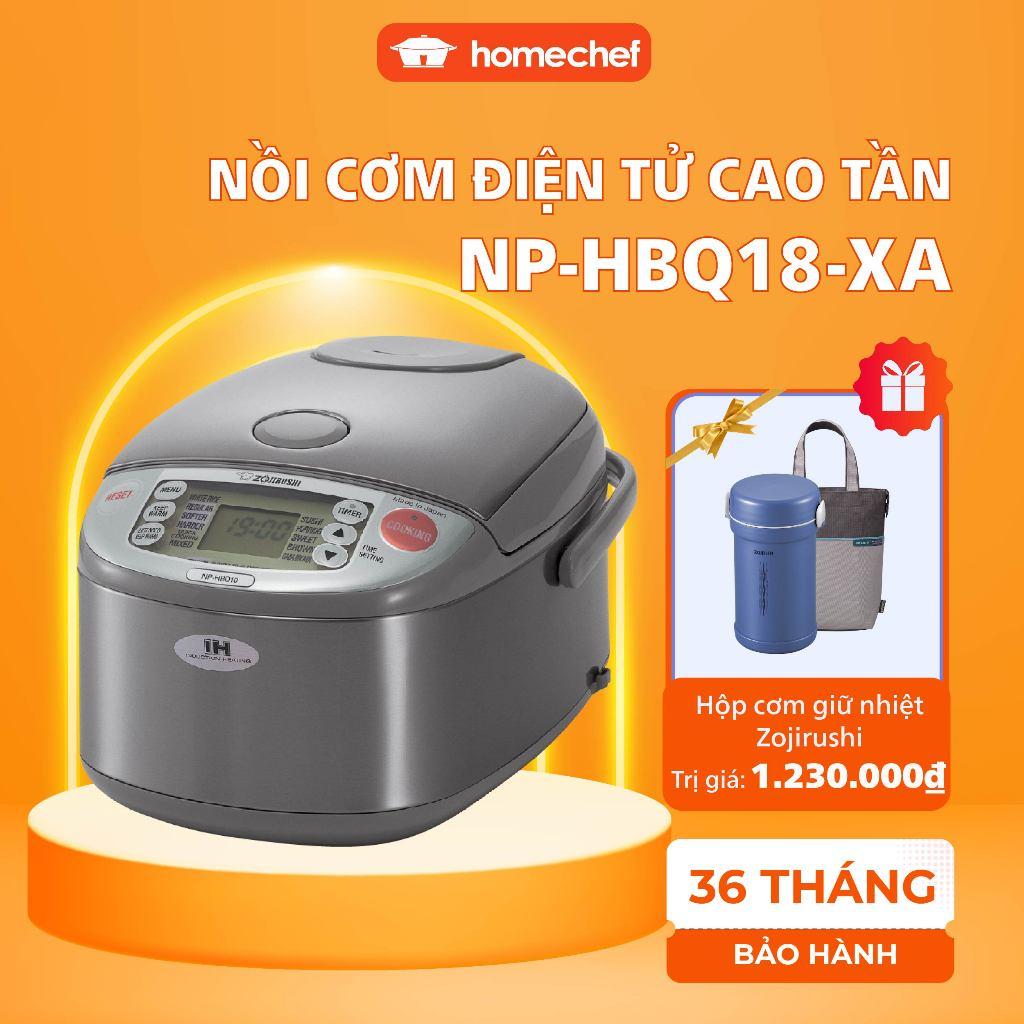 Nồi cơm điện cao tần Nhật Bản Zojirushi NP-HBQ10/NP-HBQ18, sản xuất Nhật, bảo hành 3 năm|HÀNG CHÍNH HÃNG