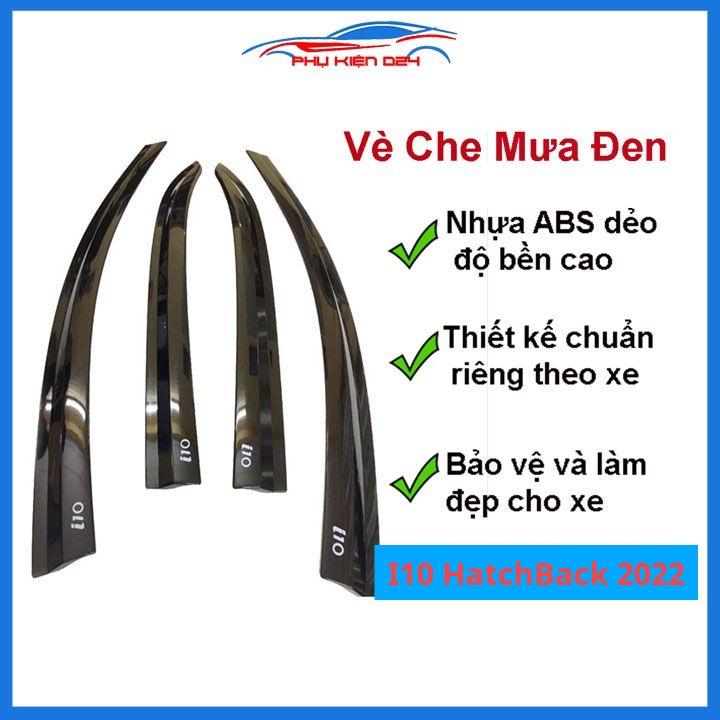 Vè mưa I10 2022 vè đen che mưa bảo vệ xe