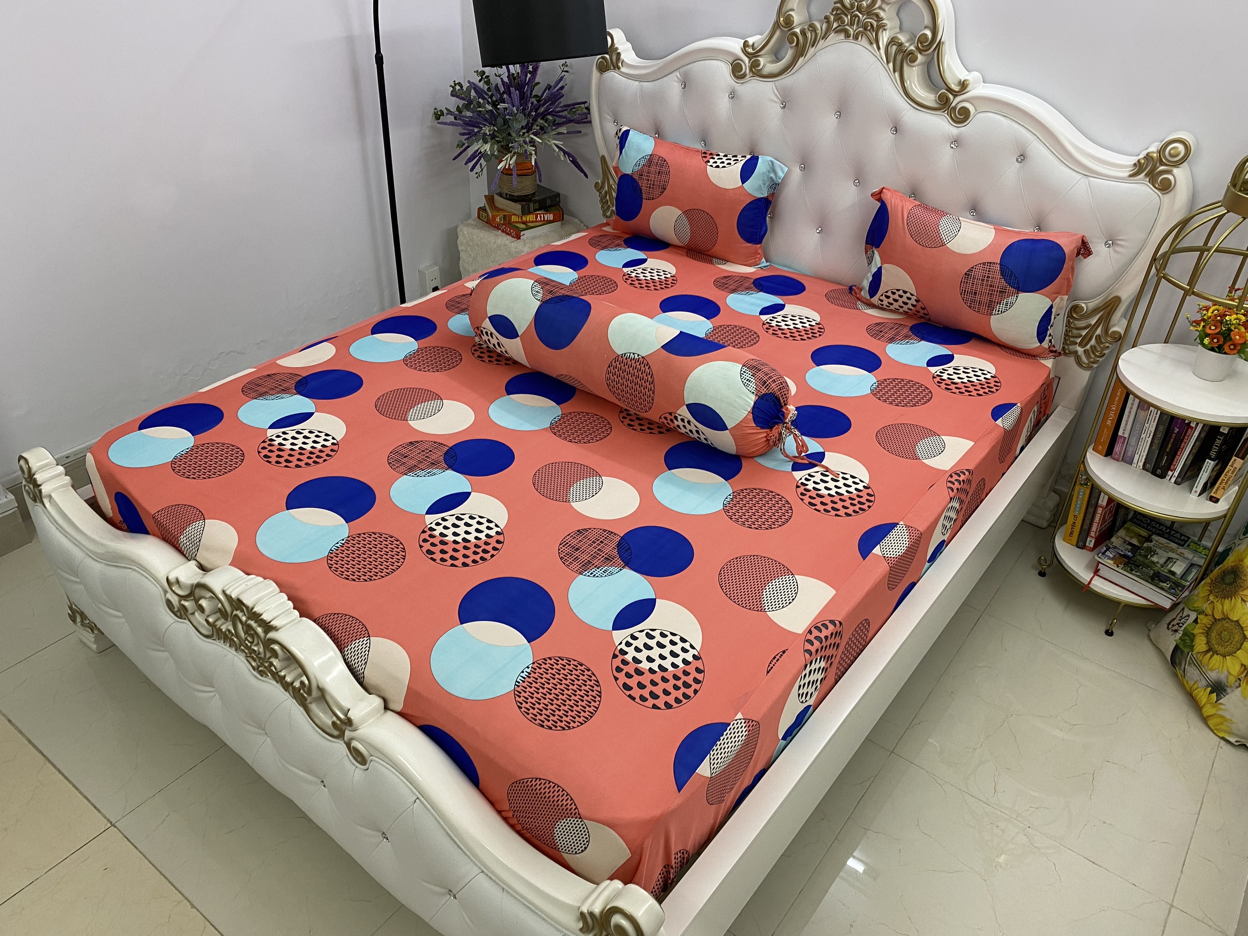 Bộ Drap gối Thun Hàn Quốc mát lạnh đủ size
