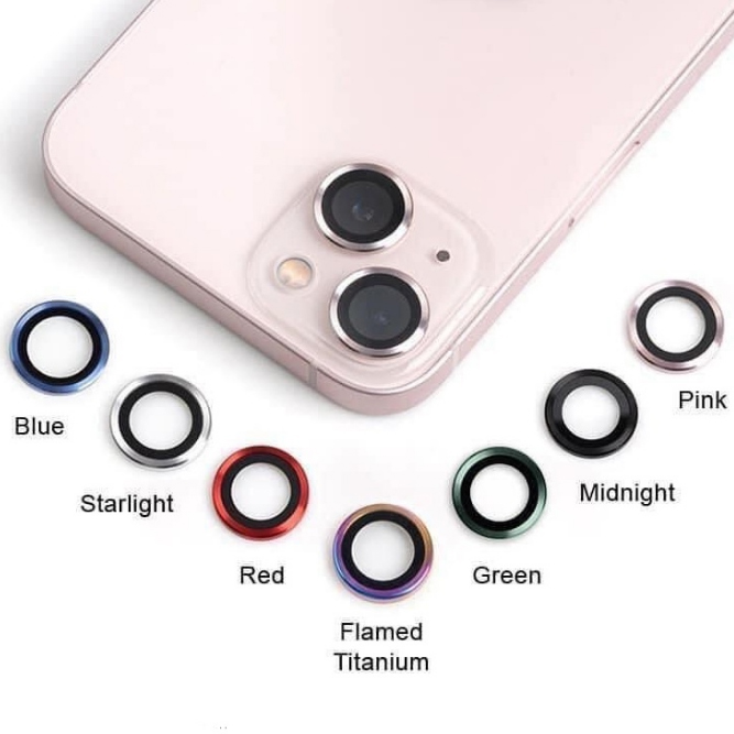 Cường lực camera cho iPhone 15 Pro/ 15 Pro Max/14/ 14 Plus/ 14 Pro/ 14 Pro Max/ 13/ 13 Pro/ 13 Pro Max/ 13 Mini - Hàng chính hãng