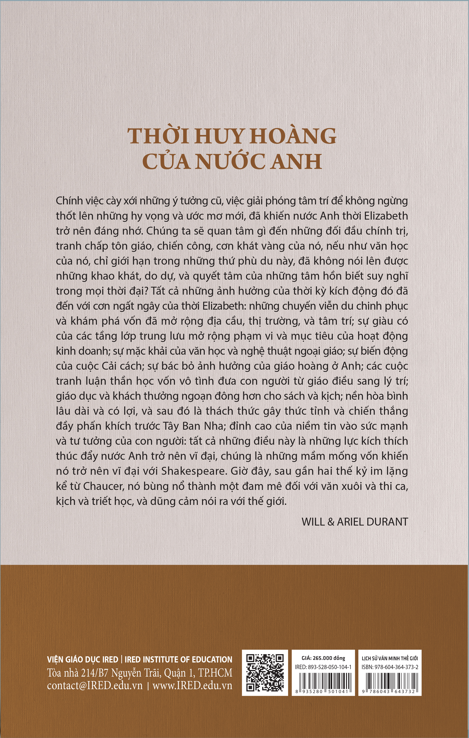 Lịch Sử Văn Minh Thế Giới - Phần VII: Thời Đại Lý Trí Khởi Đầu (Bộ 3 Tập)