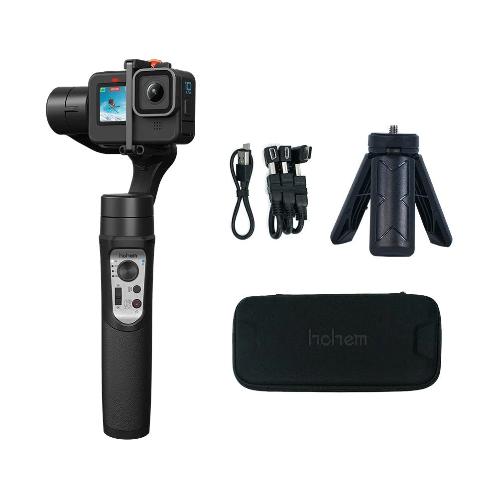 Hohem iSteady Pro 4 - Gimbal Thiết Kế Dành Cho GoPro Hero 11/10/9/8/7/6/5/4/3 Và Các Dòng Camera Action, Kêt Nối Bluetooth - Hàng chính hãng - Bảo hành 12 tháng