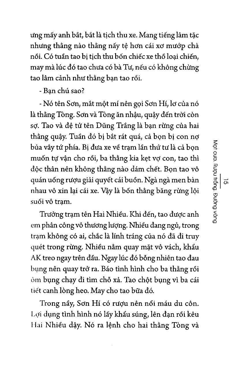 Mạt Cưa Rượu Trắng Đường Vàng