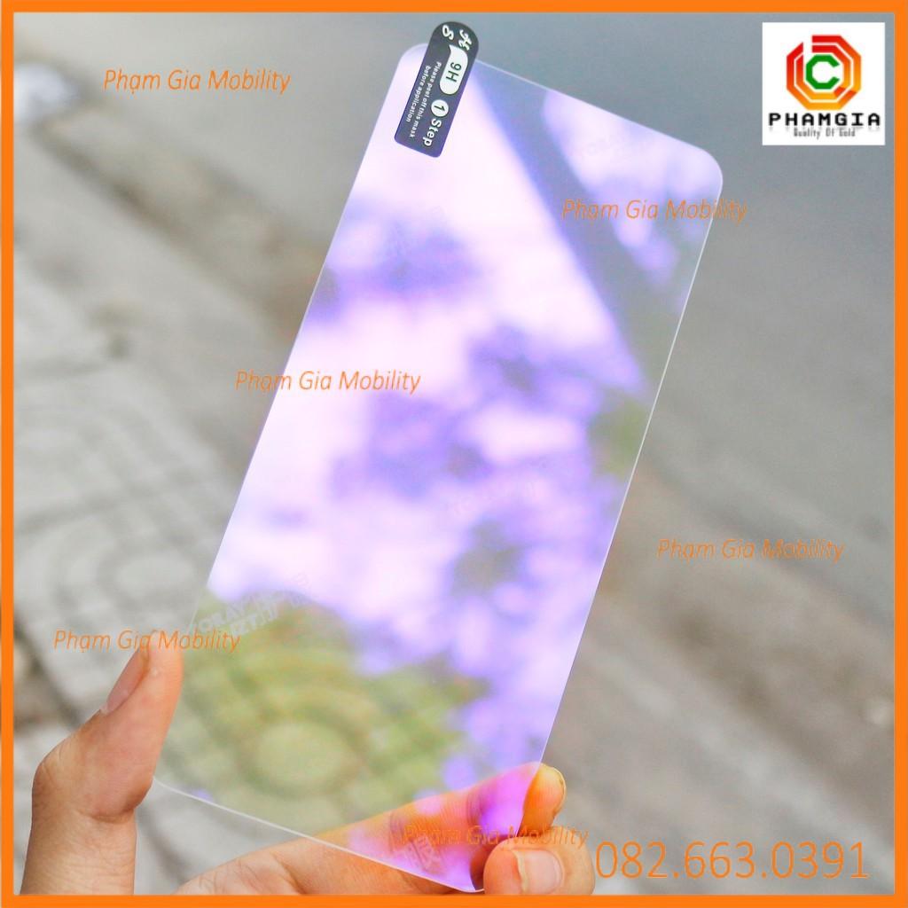 Kính cường lực dẻo nano cho vsmart active 3 9H ánh tím bảo vệ mắt,, không viền, full 98%