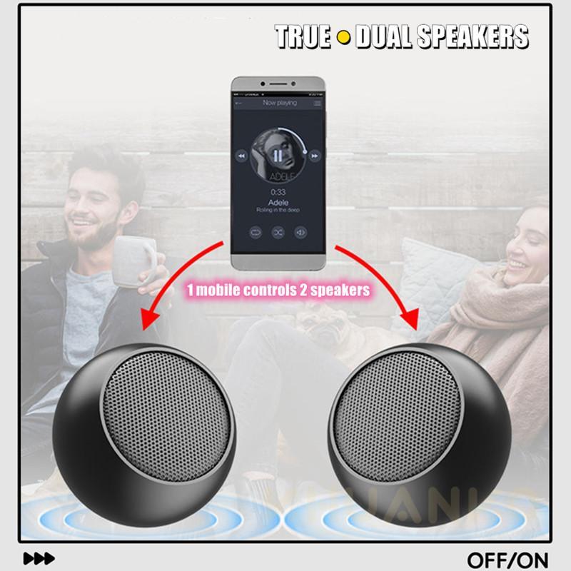 Loa Bluetooth Không Dây mini Chất Liệu Kim Loại Mạ Vàng Màu Sắc