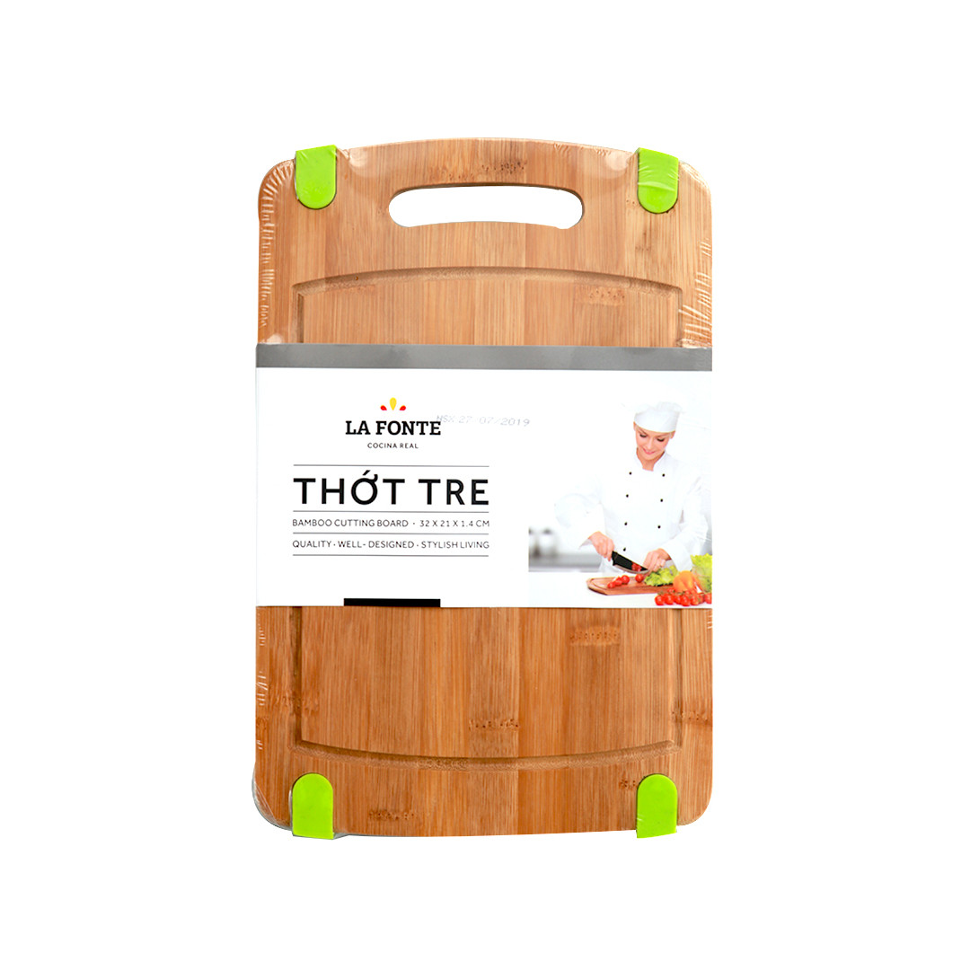 Thớt Tre La Fonte 32x21cm - 180572