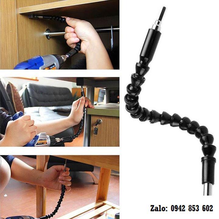 Đầu chuyển hướng bắt vít máy khoan, dây nối dài mũi khoan tiện lợi