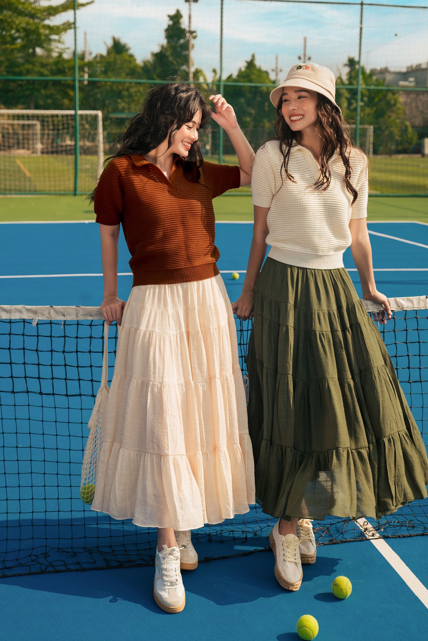 OLV - Chân váy Olive Midi Skirt