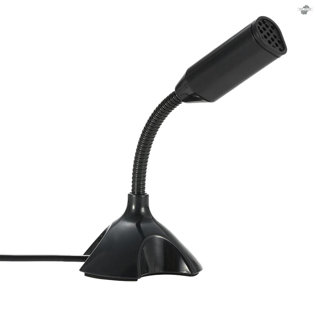 USB Desktop Microphone 360° Adjustable Microphone Support Voice Chatting Recording Mic for PC Mac with a USB port