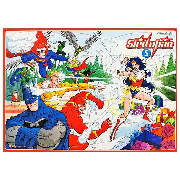 Ghép hình Siêu nhân 5 - Bàn Quyền