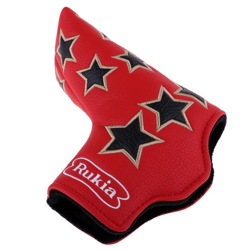Golf Stars Design Golf Putter Club Head Cover Headcover for Scotty Cameron Odyssey Callaway Taylormade