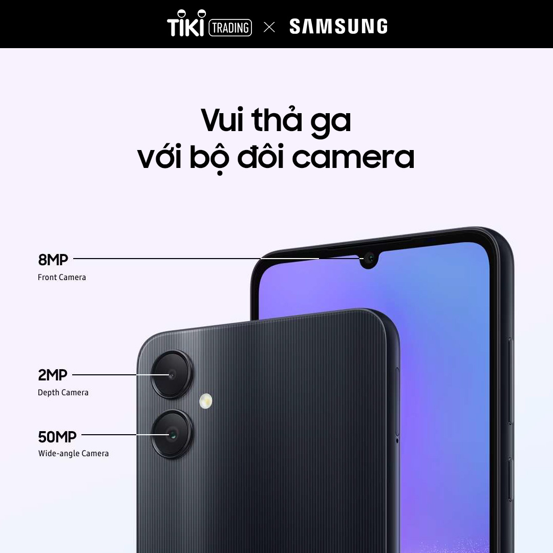Điện thoại Samsung Galaxy A05 - Hàng chính hãng