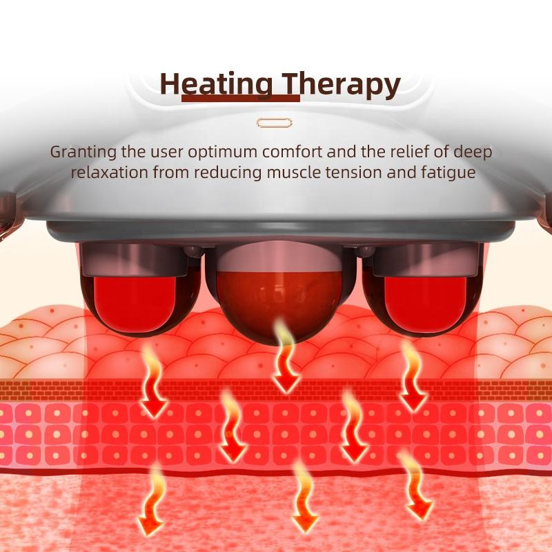 Máy massage bụng đa năng SKV-TQ109, tích hợp đá nóng himalaya giúp tan mỡ bụng, chân đùi, sử dụng an toàn cho da