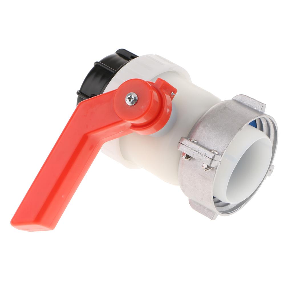 1000L IBC Túi Xe Tăng Thoát Adapter Bóng Giá Trị 3  Cửa Hút Gió X 2  Ổ Cắm