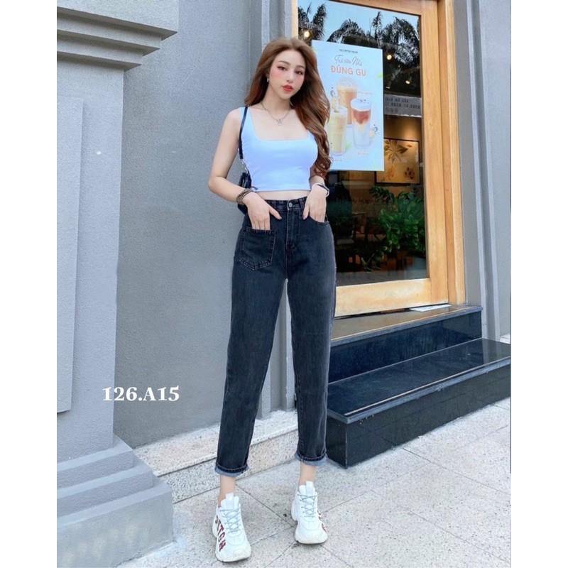 Quần baggy jean 1 túi