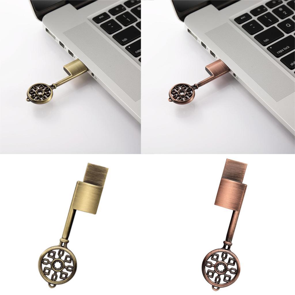 Metal Key Waterproof Flash Drive   Memory Stick
