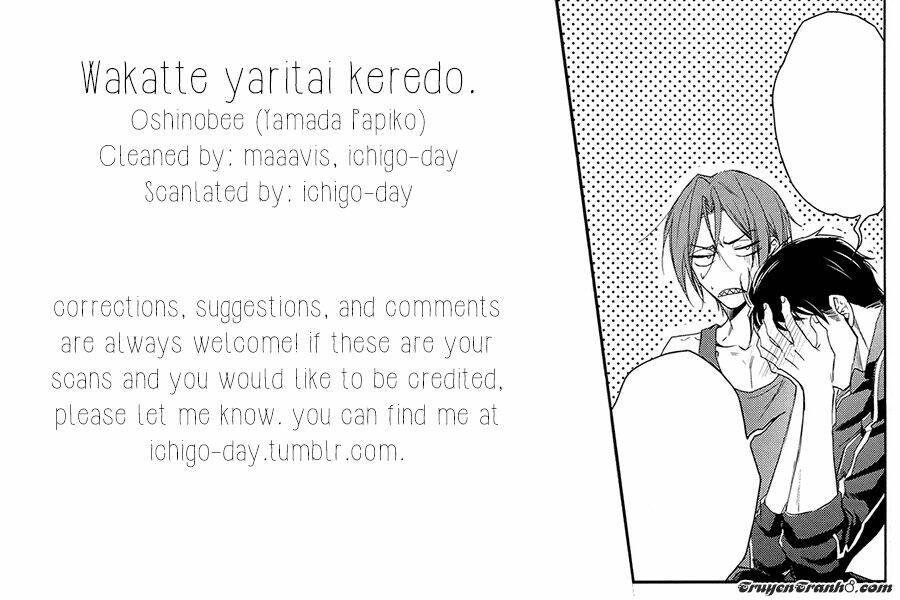 wakatte yaritai keredo – free! dj chapter 1 3